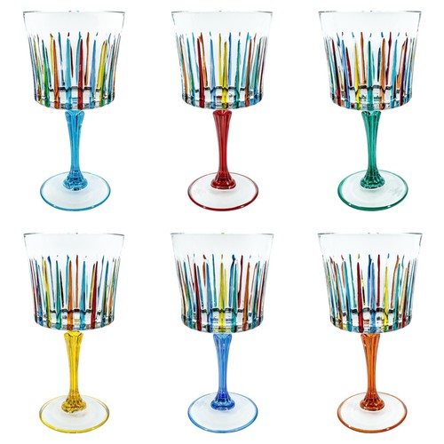 Set mit sechs - 6, murano