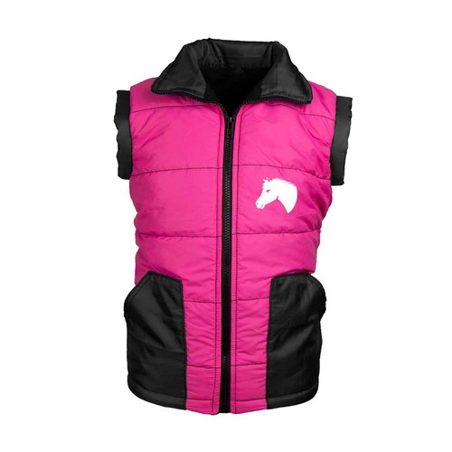 Kinder reitweste mia pink warm - kinder,