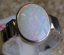 Multicolor Opal 3 Karat 950er