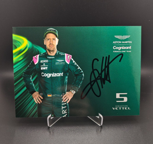 Sebastian vettel singned - sebastian,