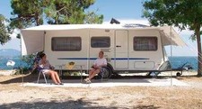 EuroTrail Toscana Sonnenvordach Sonnensegel für Wohnwagen 700cm 1663650
