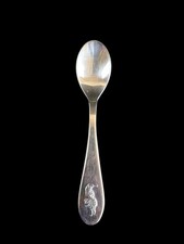 Vintage Monogram Edelstahl Besteck Einzelteil - Kunder Löffel - Biene Maja Willi