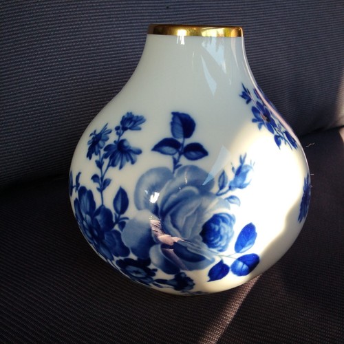 Porzellan vase weiß - porzellan-vase, /