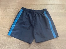 CALVIN KLEIN Luxus Badehose Badeshorts Herren Blau Navy Gr. S TOP Zustand NP 65€