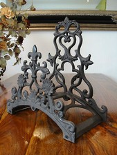 Garten Schlauchhalter Gusseisen Eisen Eisenguss Schmiedeeisen Halter Antik NEU