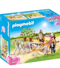 PLAYMOBIL 9427 Hochzeitskutsche mit Brautpaar Traum Hochzeit City Life