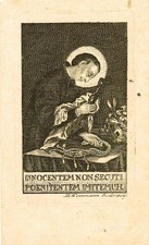 Heiligenbild alois - st,