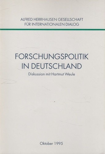 Forschungspolitik - , in