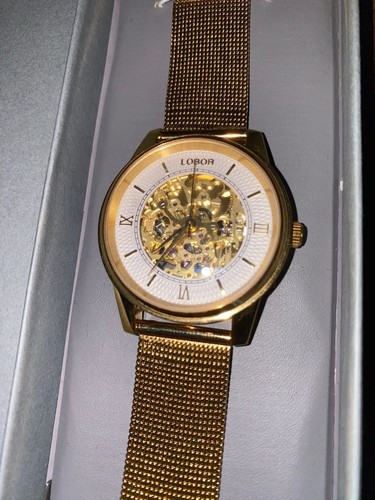 Lobor gold automatikuhr damen - automatikuhr,
