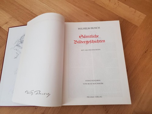 Wilhelm busch sämtliche - wilhelm,