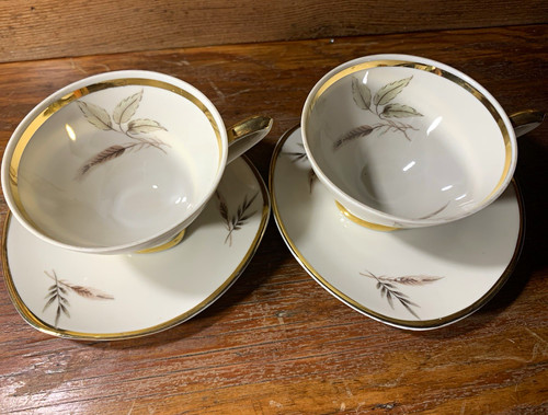 Bavaria tasse untertasse - bavaria, 2x