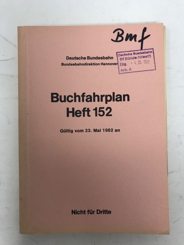 Bundesbahndirektion - -,