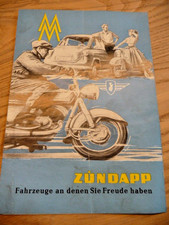 Prospekt Zündapp Werke