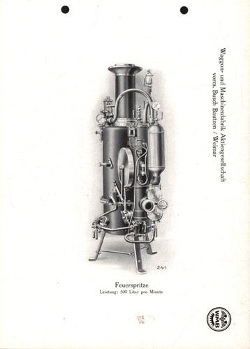 Feuerspritze leistung 500 - feuerspritze, leistung: