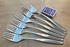 WMF LÜNEBURG - Cromargan - 6 Menügabeln Gabeln 19,6 cm