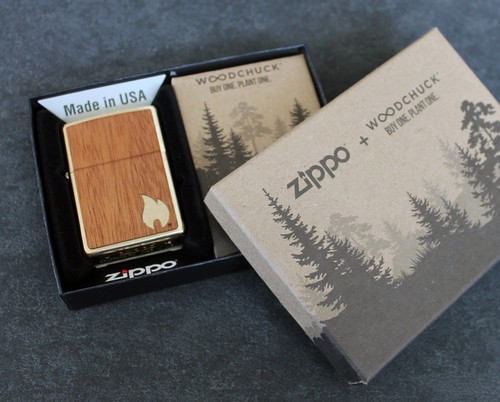 Zippo lighter woodchuck - zippo,
