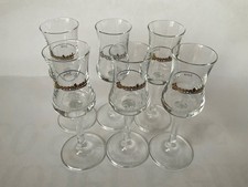 6 alte Schnapsgläser