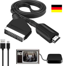 SCART zu HDMI Adapter Kabel 1m