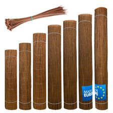 Weidenmatte Sichtschutz Zaun