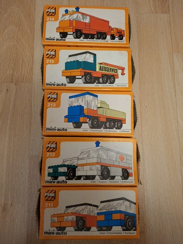 Pebe mini autos - 5x,