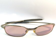 Oakley Square Wire 2.0 Sonnenbrille Gunmetal/Bronze Rarität von 1999