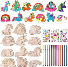 Einhorn Holz Bastelsets für