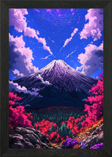 Mount Fuji Anime Landschaft