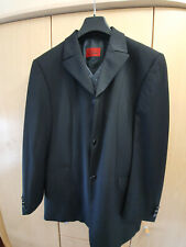 TZIACCO Hochzeitsanzug Herren Schwarz - Komplettset mit Hose, Schuhen, Weste