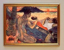 Paul Gauguin Das Kanu Famile