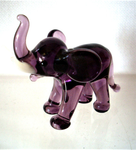 Glasfigur elefant lauscha - elefant,
