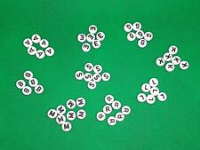 Perlen Buchstaben A bis Z rund