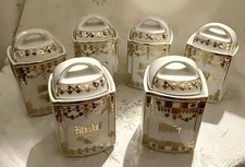 Antik Porzellan Vorratsdosen