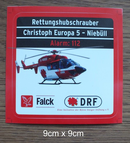 Aufkleber drf luftrettung - aufkleber,