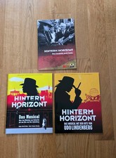 Udo Lindenberg Hinterm Horizont Musical Hefte Bücher 3stk Set