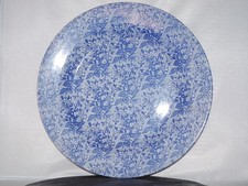 Speiseteller 26,2 cm Honeysuckle Geißblatt blau Churchill England
