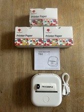 Mini Drucker Tragbarer Neu 