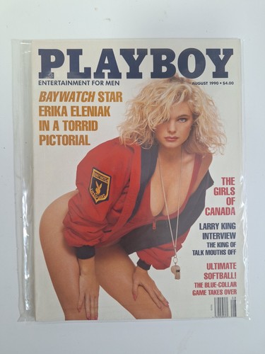 Vtg playboy august - vtg, 1990