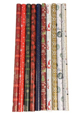 10 Rollen Geschenkpapier
