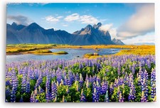 120x80cm Wandbild Island