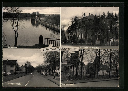 Ansichtskarte roetgen eifel - ansichtskarte,