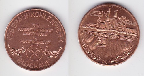 Ddr medaille veb - ddr,