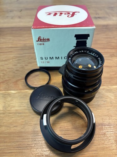 Leica summicron 0 50mm - leica, m