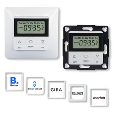 Rolladen Zeitschaltuhr CasaSpirit Rollladen Steuerung Timer Uhr Rohrmotor Motor