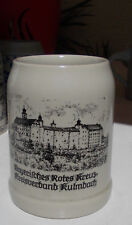 Bayerisches Deutsches Rotes Kreuz Kreisverband Kulmbach Bierkrug Steinkrug 0,5 L