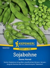 Sojabohne Gemüsesaatgut Dame Hanaé, große Körner Edamame Kiepenkerl Bohnensaat