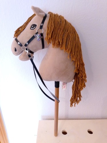 Hobby horse beige mit brauner - horse,