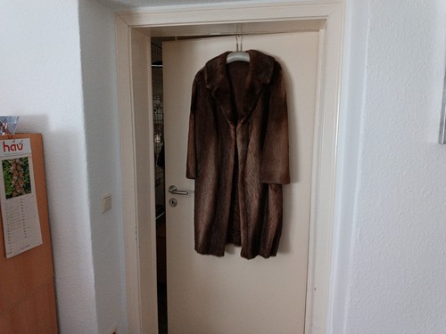 Pelzmantel otter ottermantel - pelzmantel, otter,