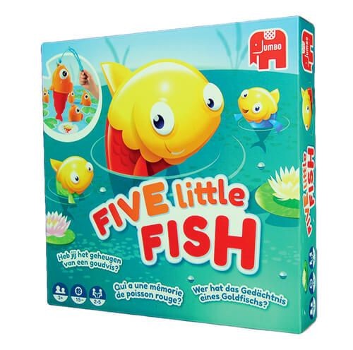 Five little fish - five,