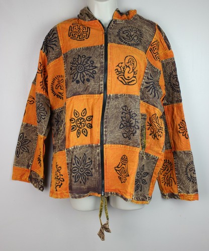 Handmade hippie boho hoodie - handmade,