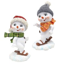 Lustige schneekinder paar - lustige,